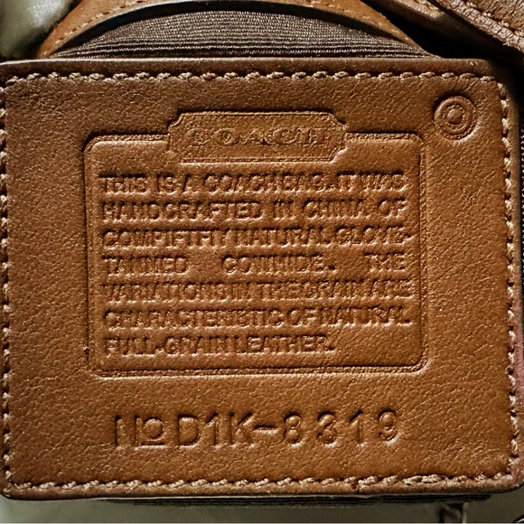 Vintage Coach soho Shoulder Bag Brown color soft Leather 2001 year - Picture 4 of 17